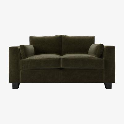 Sofa.com Bowie 2 Seat Sofa in Juniper Aquaclean Clever Chenille