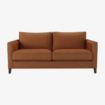 Sofa.com Izzy 2.5 Seat Sofa (breaks down) in Saffron Heathland Weave - sofa.com