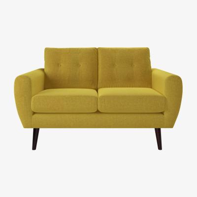 Sofa.com Jack 2 Seat Sofa in Yellow Soft Textured