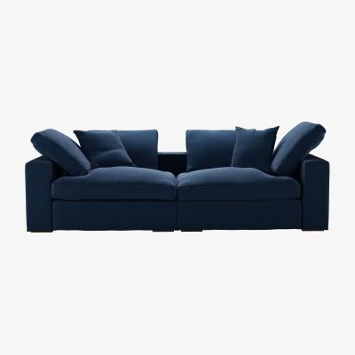 Sofa.com Long Island 2 Seat Sofa in Galaxy Organic Smart Cotton