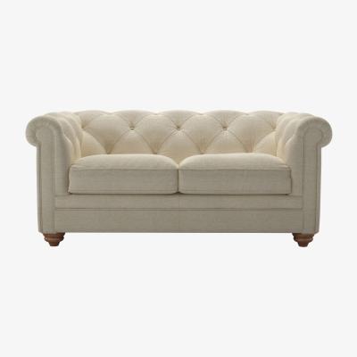 Sofa.com Patrick 2 Seat Sofa in Pampas Hygge Smart Linen