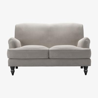 Sofa.com Snowdrop 2 Seat Sofa in Nimbus Aquaclean Clever Velvet