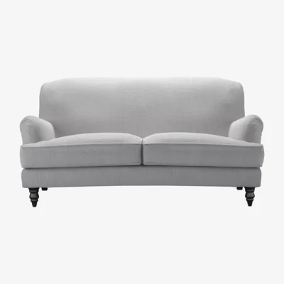 Sofa.com Snowdrop 2.5 Seat Sofa (breaks down) in Cobble Brushed Linen Cotton - sofa.com