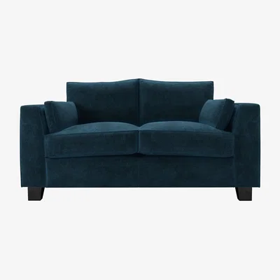 Sofa.com Bowie 2 Seat Sofa in Mineral Mist Speckled Chenille
