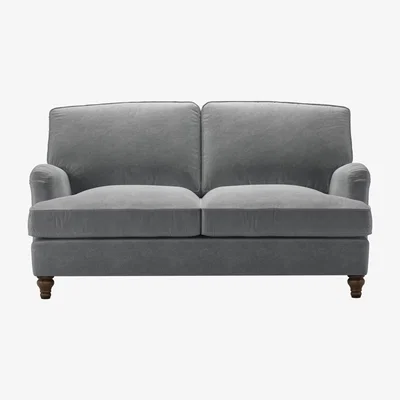 Sofa.com Bluebell 2 Seat Sofa Bed in Thatch Smart Velvet - sofa.com