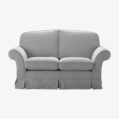 Sofa.com Aspen Scatter Back 2 Seat Sofa Bed in Goodwin Grey Sandgate - sofa.com