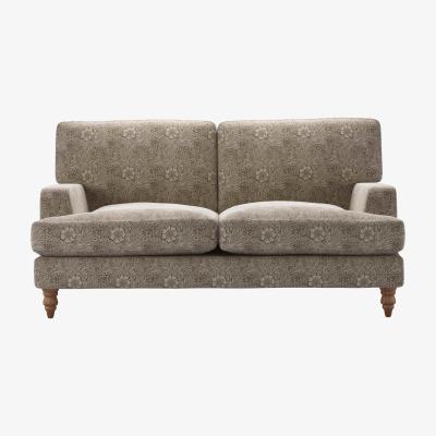 Sofa.com Isla 2 Seat Sofa in Marigold Velvet Iron