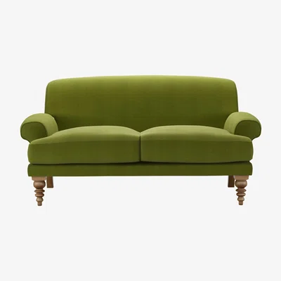 Sofa.com Saturday 2 Seat Sofa in Vine Leaf Organic Smart Cotton