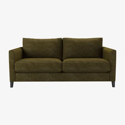 Sofa.com Izzy 2.5 Seat Sofa (breaks down) in Forest Soft Chenille - sofa.com