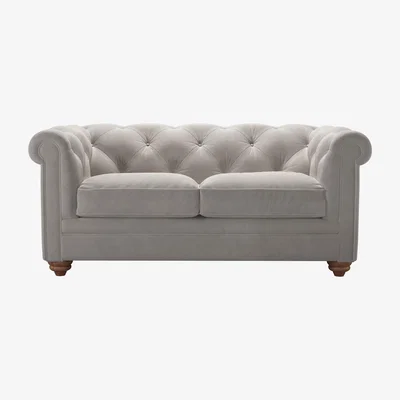 Sofa.com Patrick 2 Seat Sofa in Nimbus Aquaclean Clever Velvet