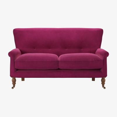 Sofa.com Alderney 2 Seat Sofa in Persian Rose Smart Velvet
