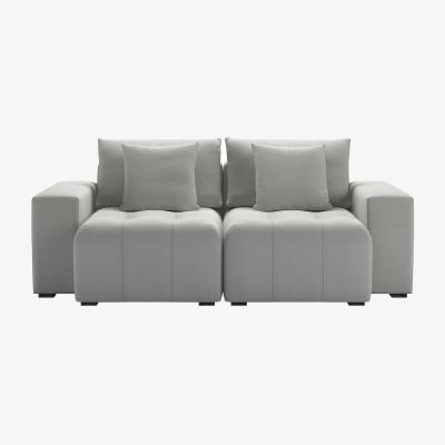 Sofa.com Romy 2 Seat Sofa in Wishing Well Organic Smart Cotton