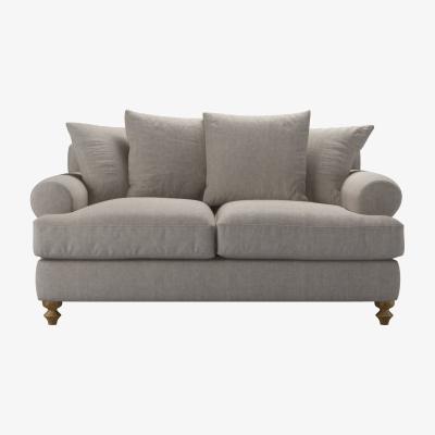 Sofa.com Teddy 2 Seat Sofa Bed in Serene Vermeer Linen - sofa.com