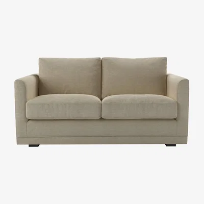 Sofa.com Aissa 2 Seat Sofa with removable cover in Pampas Hygge Smart Linen