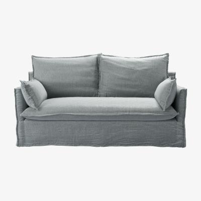 Sofa.com Isaac 2.5 Seat Sofa in Cirrus Smart Slubby Cotton - sofa.com
