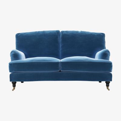 Sofa.com Bluebell 2 Seat Sofa in Bahama Cotton Matt Velvet - sofa.com