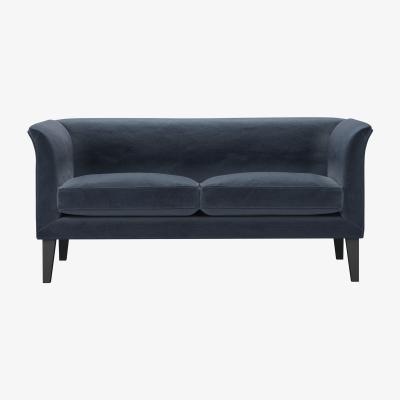 Sofa.com Fingal 2 Seat Sofa in Skyfall Cotton Matt Velvet