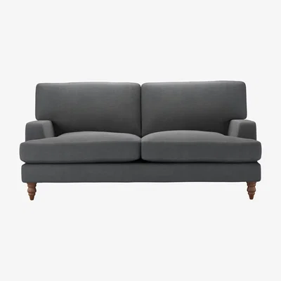 Sofa.com Isla 2.5 Seat Sofa in Monsoon Brushed Linen Cotton - sofa.com