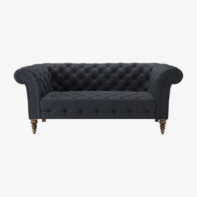 Sofa.com Oscar Button Seat 2.5 Seat Sofa in Blickling Norfolk Cotton - sofa.com