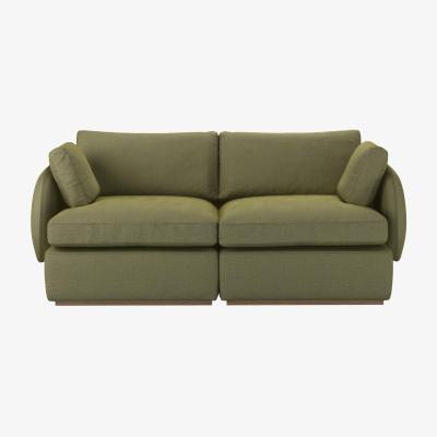 Sofa.com Ren 2 Seat Sofa in Lichen Heathland Weave