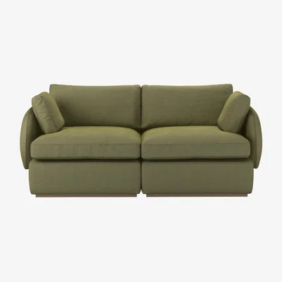 Sofa.com Ren 2 Seat Sofa in Lichen Heathland Weave