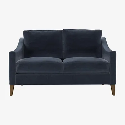 Sofa.com Iggy 2 Seat Sofa in Skyfall Cotton Matt Velvet