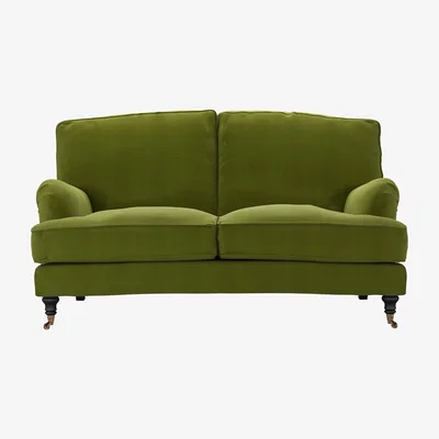 Sofa.com Bluebell 2 Seat Sofa in Vine Leaf Organic Smart Cotton