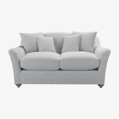 Sofa.com Rupert 2 Seat Sofa in Frost Highland Tweed - sofa.com