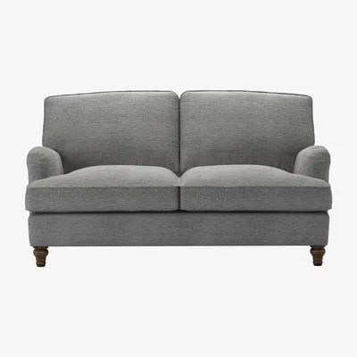 Sofa.com Bluebell 2 Seat Sofabed in Gull Slubby Cotton - sofa.com