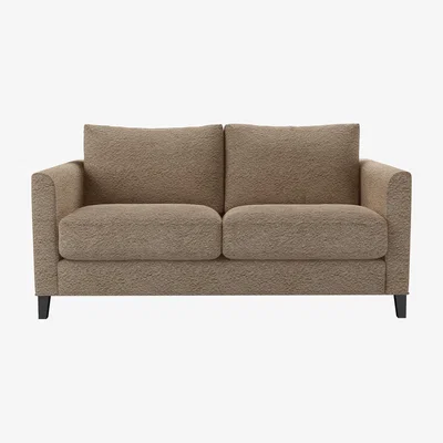 Sofa.com Izzy 2 Seat Sofa (breaks down) in Champagne Luxe Boucle - sofa.com