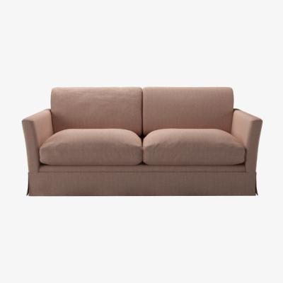 Sofa.com Otto 2.5 Seat Sofa Bed in Blush Pure Belgian Linen - sofa.com