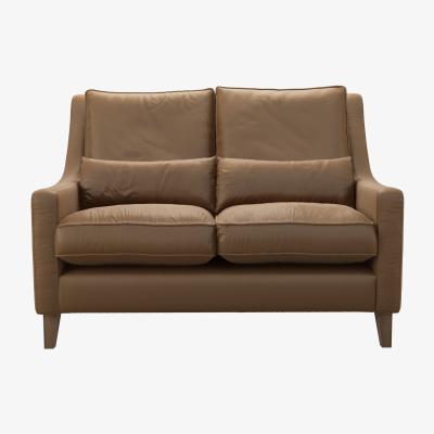 Sofa.com High Back Iggy 2 Seat Sofa in Spiced Honey Soft Leather - sofa.com