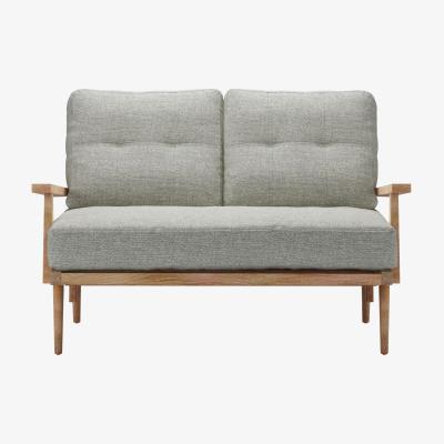 Sofa.com Hendrik 2 Seat Sofa in Grey Marl Highland Tweed - sofa.com