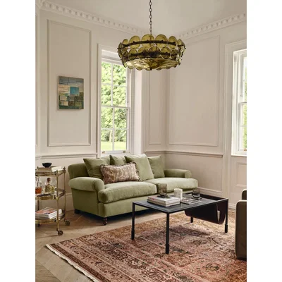 Soho Home Audrey 2-Seater Sofa, Velvet Lichen