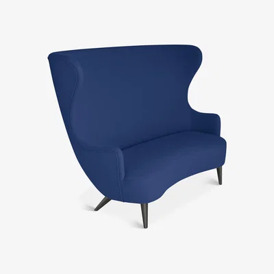 Tom Dixon Tom Dixon - Wingback Sofa Black Leg Tonus 4