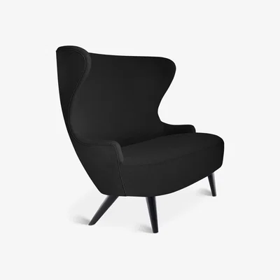 Tom Dixon Tom Dixon - Micro Wingback Sofa Black Leg Tonus 4
