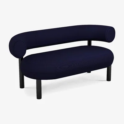 Tom Dixon Tom Dixon - Fat 2 Seater Sofa Denim 0303