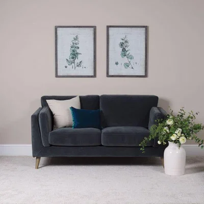 Woods Furniture Harris 2 Seater Sofa - Grey
