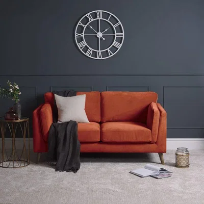Woods Furniture Harris 2 Seater Sofa - Burnt Orange