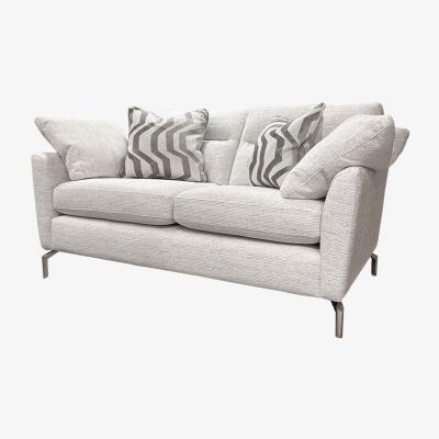 Woods Furniture Montana 2 Seater Sofa - Montana 2 Seater Sofa Fabric Aqua CleanForever