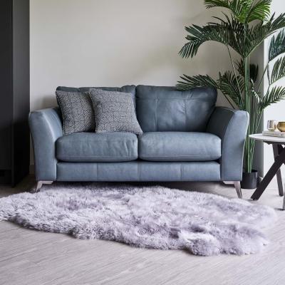 Woods Furniture Flynn 2 Seater Sofa in Leather