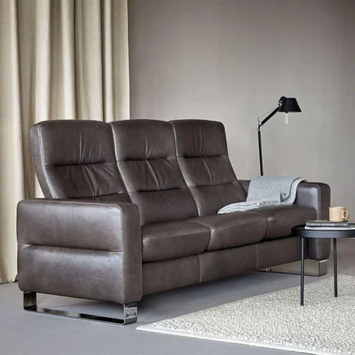 Woods Furniture Stressless Wave High Back Sofa - Stressless Wave High Back 2 Seater Sofa in Fabric