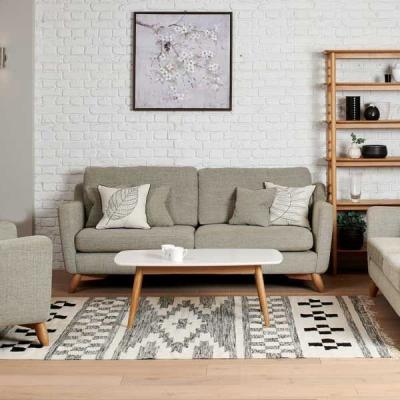 Woods Furniture Ercol 3330M Cosenza 2 Seater Sofa - Cosenza Medium Sofa in Leather