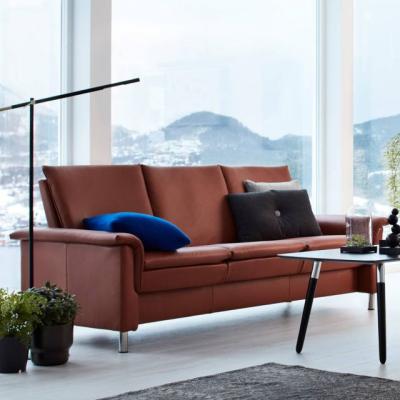 Woods Furniture Stressless Aurora Low Back Sofa 2 Seater Paloma Leather