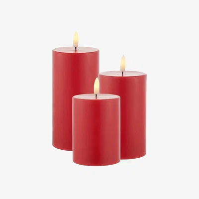 Amara Sille LED Vax Candles 3pcs Set