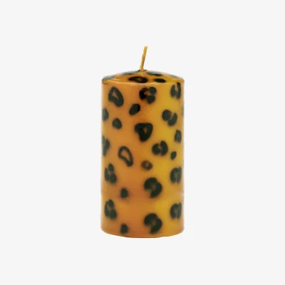 Amara Anna Leopard Short Candle