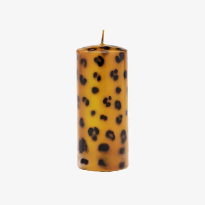 Amara Anna Leopard Long Candle