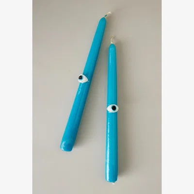 Anthropologie Anna + Nina 3D Eye Taper Candles, Set of 2