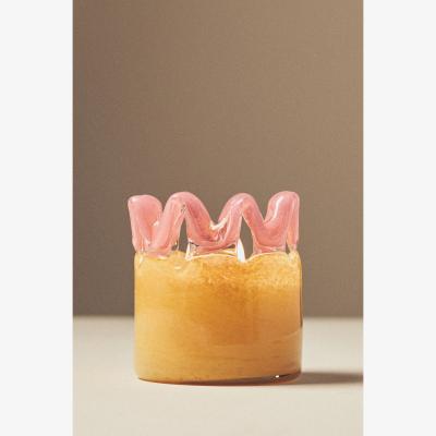 Anthropologie Nora Fruity Clementine & Jasmine Glass Candle