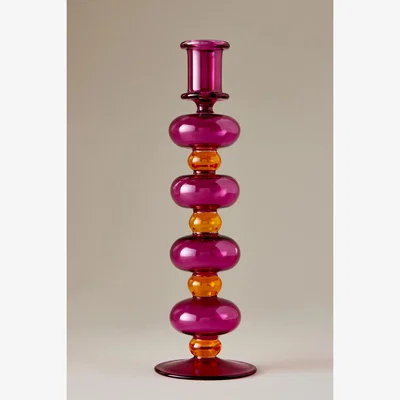 Anthropologie Anna + Nina Glass Candle Holder